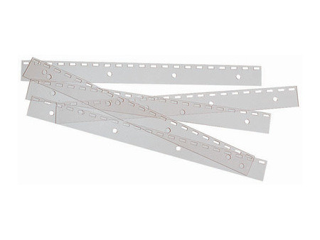 GBC Bande de classement FileStrips, reliure plastique/métal