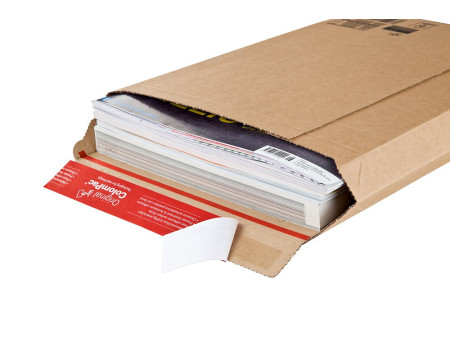 ColomPac Pochette d'expédition, en carton ondulé, B4, marron