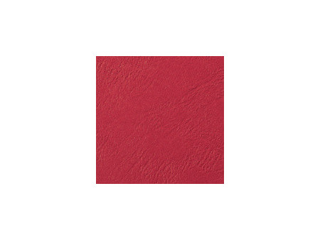 GBC Couverture de reliure grain cuir, A4, rouge foncé