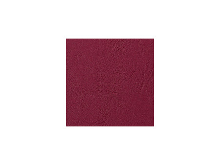 GBC Couverture de reliure grain cuir, A4, rouge foncé