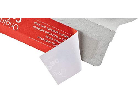 ColomPac Pochette d'expédition, en carton rigide C4, blanc