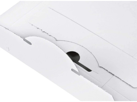 ColomPac Pochette d'expédition, en carton rigide C4, blanc