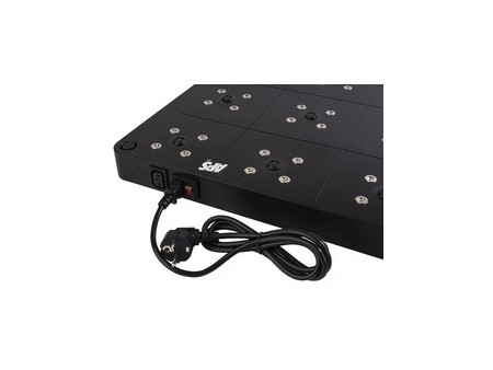 APS Station de charge, 6 places, incl. 2 télécommandes, noir