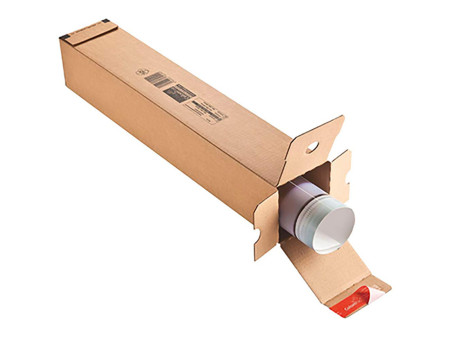 ColomPac Tube d'expédition, pour format A0, couleur: marron