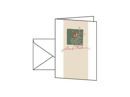 sigel Carte de Noël 'Christmas with apples', A6, pour