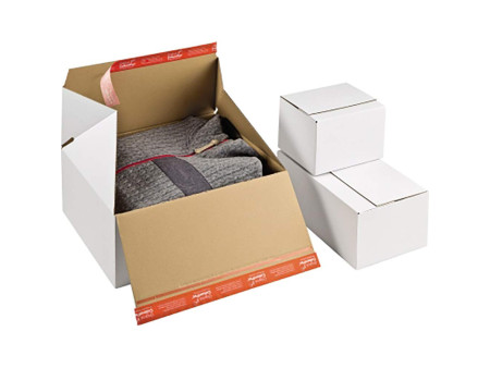 ColomPac Carton à fond automatique Premium, avec fermeture