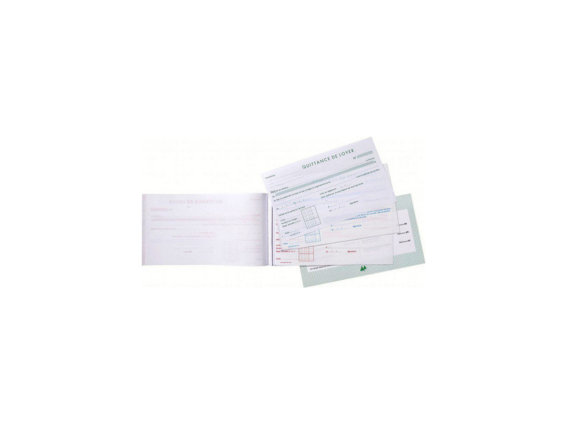 EXACOMPTA Manifold 'Quittances de loyer', 125 x 210 mm
