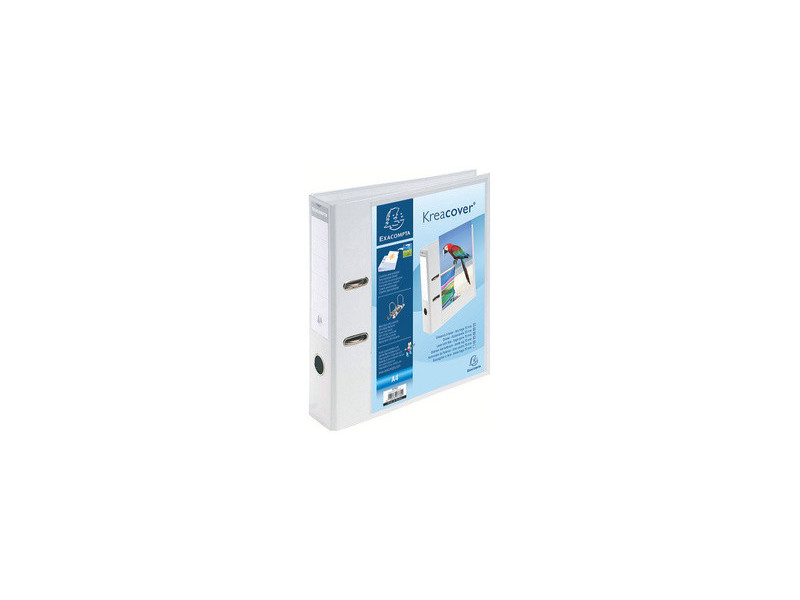 EXACOMPTA Classeur à levier Prem'Touch Kreacover, A4, blanc