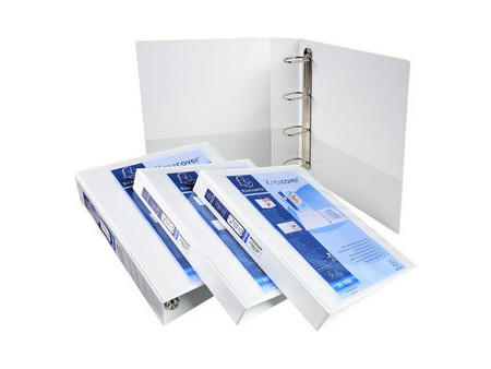 EXACOMPTA Classeur personnalisable Kreacover, A4 Maxi, blanc