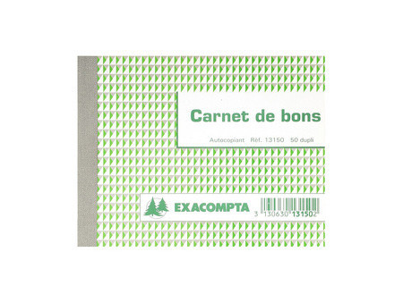 EXACOMPTA Manifold 'Bon pour', 105 x 135 mm, dupli