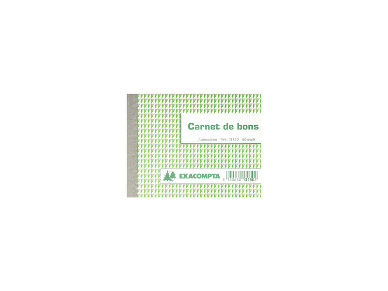 EXACOMPTA Manifold 'Bon pour', 105 x 135 mm, dupli