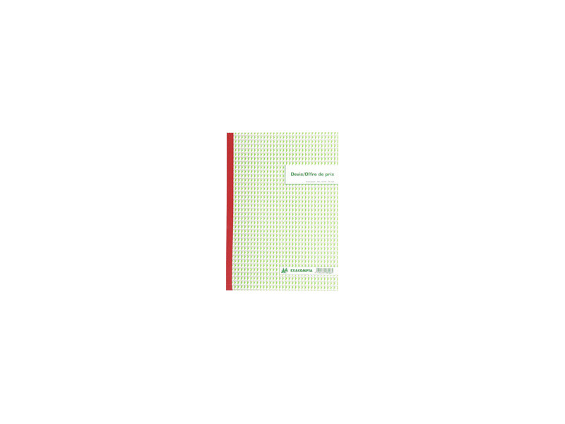 EXACOMPTA Manifold 'Devis Offre de prix', 297 x 210 mm