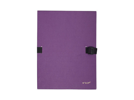 EXACOMPTA Chemise à dos extensible N'CLIP, A4, bleu