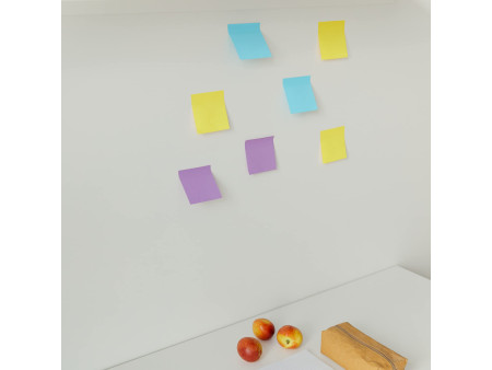 Kores Note adhésive 125 x 75mm, uni, jaune