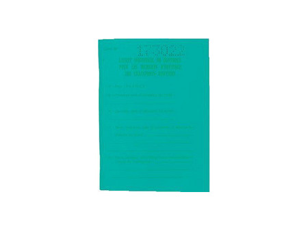 EXACOMPTA Carnet pour transporteurs, 148 x 105 mm