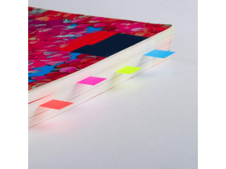 Kores Marque-pages repositionnable en film, 12 x 45 mm,