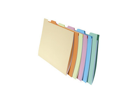 EXACOMPTA Chemises SUPER 210, A4, assorti