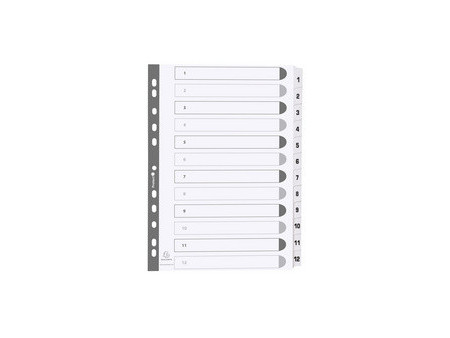 EXACOMPTA Intercalaires en carton 1-31, A4, 31 touches