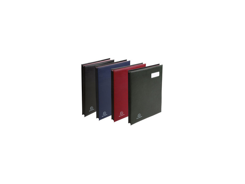 EXACOMPTA Parapheur, A4, 24 compartiments, noir