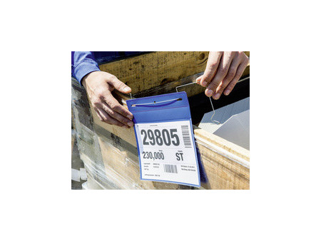 DURABLE Pochettes avec support en fil de fer, A4 paysage,
