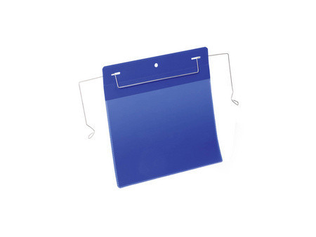 DURABLE Pochettes avec support en fil de fer, A4 paysage,