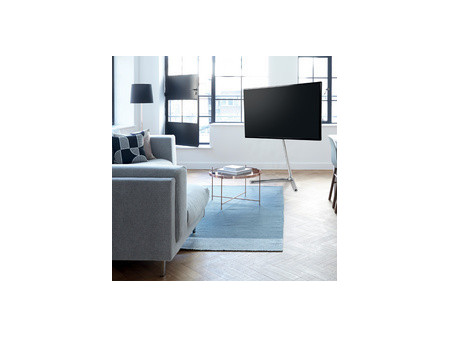 LogiLink Support pour téléviseur, 124,46 - 177,80 cm, chrome