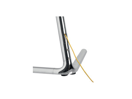 LogiLink Support pour téléviseur, 124,46 - 177,80 cm, chrome