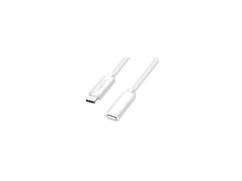LogiLink Rallonge USB 2.0, 3 m, blanc