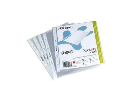Rexel Pochette Top Qualité, A5, PP, transparent, 0,08 mm