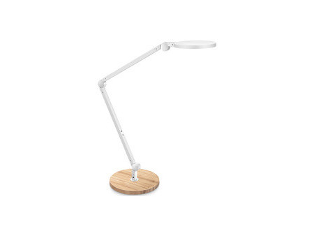 CEP Lampe de bureau LED GIANT Silva, chêne/blanc