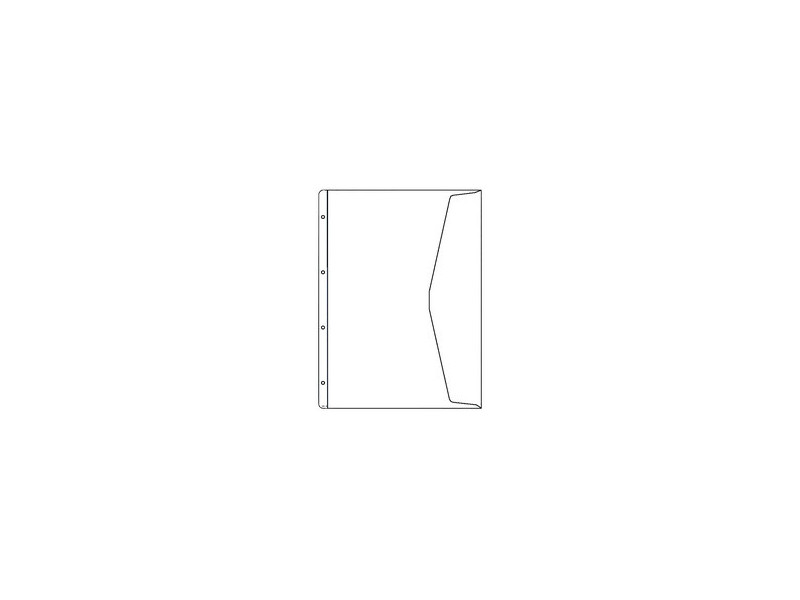 HETZEL pochette pour document, A4, PVC, grainée, 0,13 mm