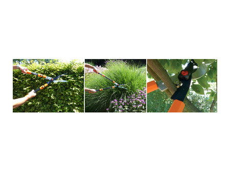 Garten PRIMUS Cisaille à haies multifonctionnelle 3 en 1