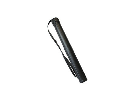 Wonday Tube à dessin, télescopique, en plastique, noir