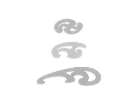 Wonday Pistolet à dessin, 3 pièces, transparent gris fumé