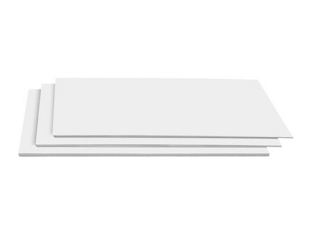 Wonday Carton mousse, dimensions: (L)297 x (P)420 mm, blanc
