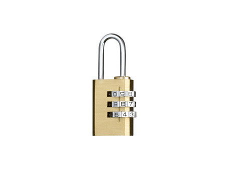 Wonday Cadenas à combinaison, en laiton, 20 mm
