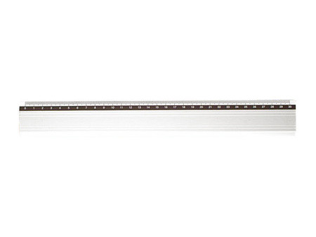 Wonday Règle plate, en aluminium, 600 mm