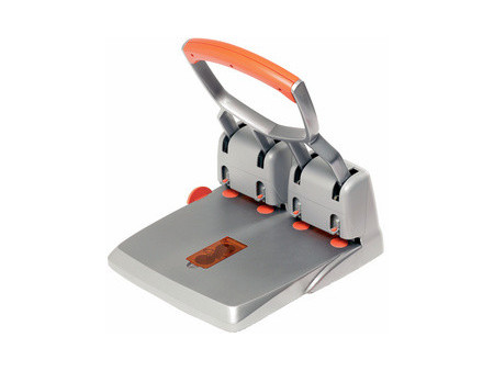 Rapid Perforateur 4 trous Supreme HDC150/4, argent/orange