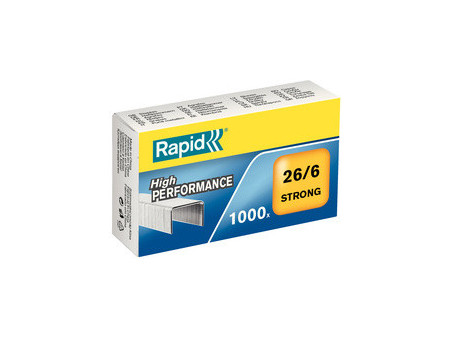 Rapid Agrafes Strong 24/6, galvanisé