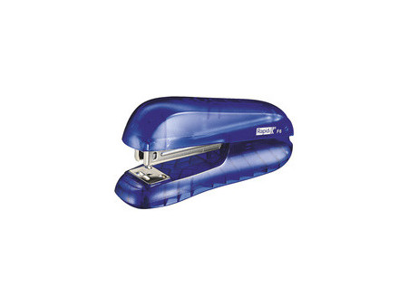 Rapid Agrafeuse F6, capacité d'agrafage: 20 feuilles, bleu