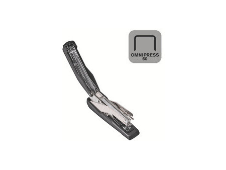 Rapid Agrafeuse plate Supreme Omnipress SO60, noir/gris