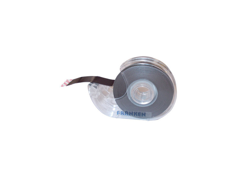 FRANKEN Ruban magnétique dans distributeur, noir, 19 mm x 8