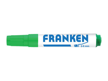 FRANKEN Marqueur pour chevalet, tracé: 2-6 mm, bleu