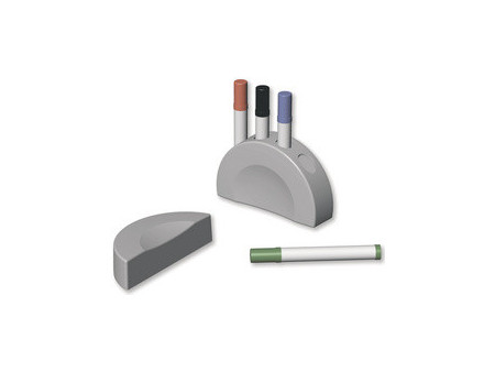 FRANKEN Support-marqueur pour 4 marqueurs, effaceur intégré