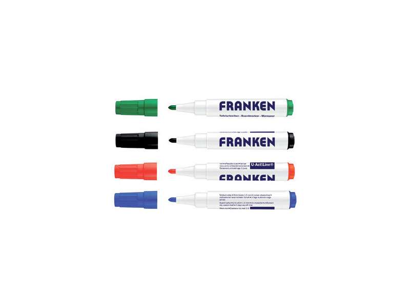 FRANKEN Marqueur pour tableau blanc U-ACT! Line, assorti