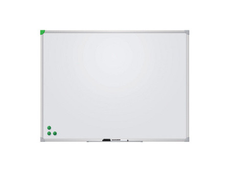 FRANKEN Tableau blanc U-Act! Line, émaillé, 500 x 450 mm