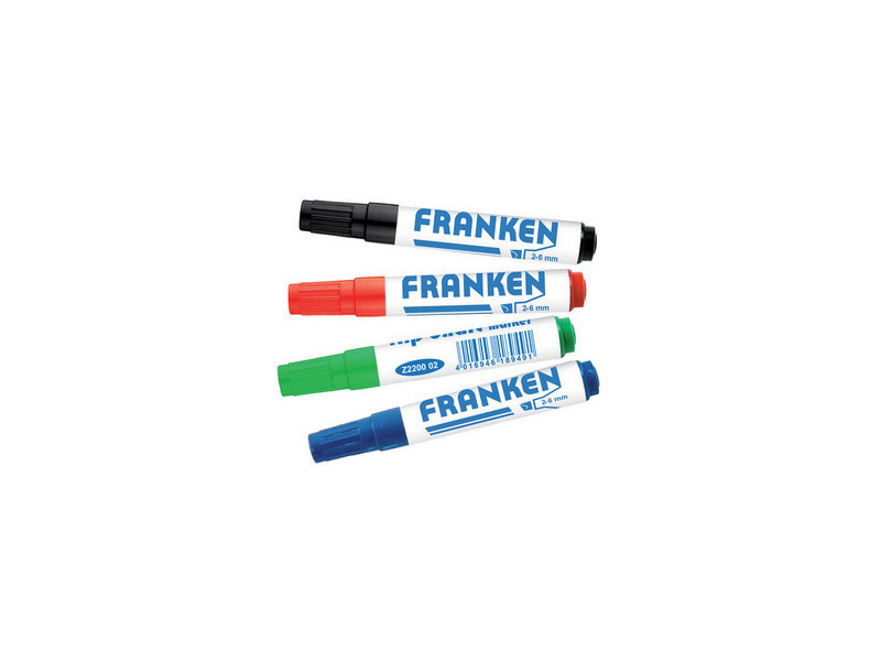FRANKEN Marqueur pour chevalet de conférence, étui de 4