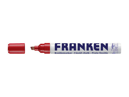 FRANKEN Craie liquide, largeur de tracé: 2-5 mm, rouge