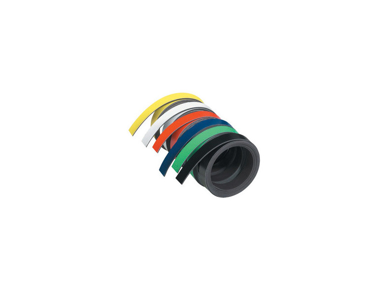 FRANKEN Bande magnétique, (L)1.000 x (P)10 x (H)1 mm, orange