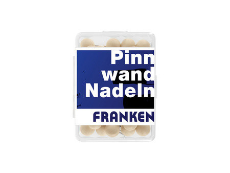 FRANKEN Punaises en bois, rond, contenu: 40 pièces